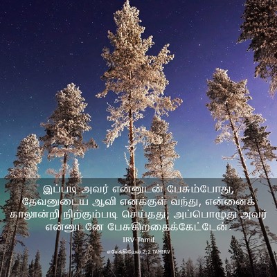 Picture 03 - எசேக்கியேல் 2:2 TAMIRV - இப்படி அவர் - Bible Verse Picture