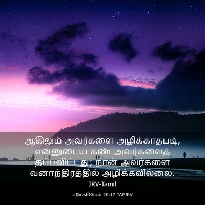 Picture 03 - எசேக்கியேல் 20:17 TAMIRV - ஆகிலும் அவர்களை - Bible Verse Picture