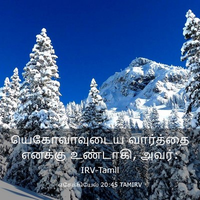 Picture 03 - எசேக்கியேல் 20:45 TAMIRV - யெகோவாவுடைய - Bible Verse Picture