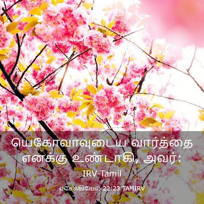 Picture 03 - எசேக்கியேல் 22:23 TAMIRV - யெகோவாவுடைய - Bible Verse Picture
