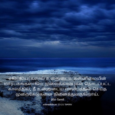 Picture 03 - எசேக்கியேல் 23:21 TAMIRV - எகிப்தியர்களால் - Bible Verse Picture