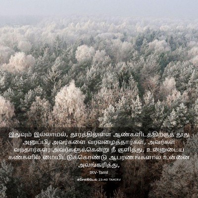 Picture 03 - எசேக்கியேல் 23:40 TAMIRV - இதுவும் இல்லாமல், - Bible Verse Picture