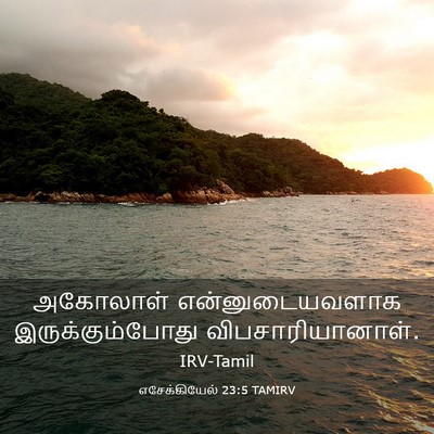 Picture 03 - எசேக்கியேல் 23:5 TAMIRV - அகோலாள் - Bible Verse Picture