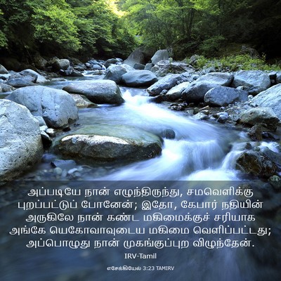 Picture 03 - எசேக்கியேல் 3:23 TAMIRV - அப்படியே நான் - Bible Verse Picture