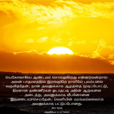 Picture 03 - எசேக்கியேல் 31:15 TAMIRV - யெகோவாகிய ஆண்டவர் - Bible Verse Picture