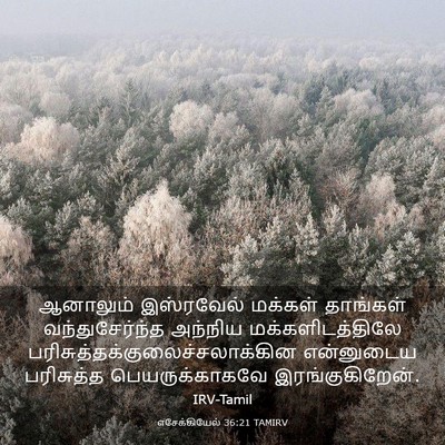 Picture 03 - எசேக்கியேல் 36:21 TAMIRV - ஆனாலும் இஸ்ரவேல் - Bible Verse Picture