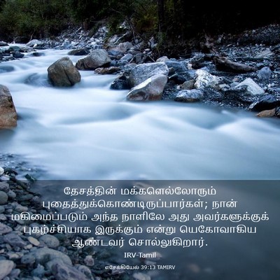 Picture 03 - எசேக்கியேல் 39:13 TAMIRV - தேசத்தின் - Bible Verse Picture