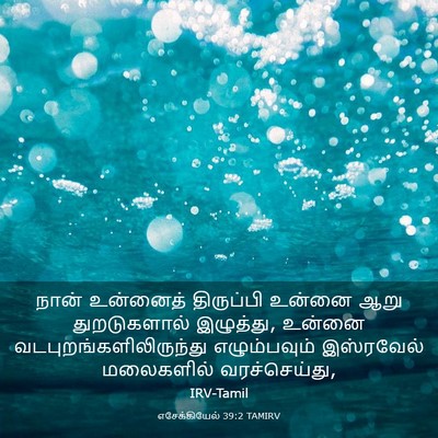 Picture 03 - எசேக்கியேல் 39:2 TAMIRV - நான் உன்னைத் - Bible Verse Picture