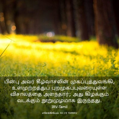 Picture 03 - எசேக்கியேல் 40:19 TAMIRV - பின்பு அவர் - Bible Verse Picture