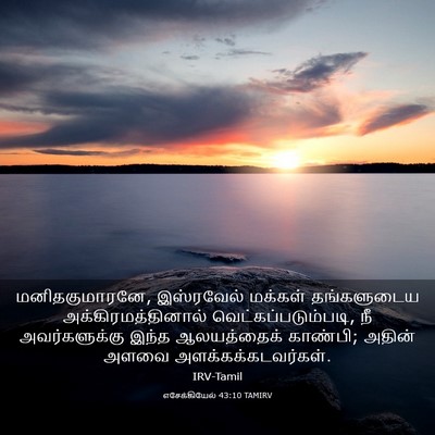 Picture 03 - எசேக்கியேல் 43:10 TAMIRV - மனிதகுமாரனே, - Bible Verse Picture