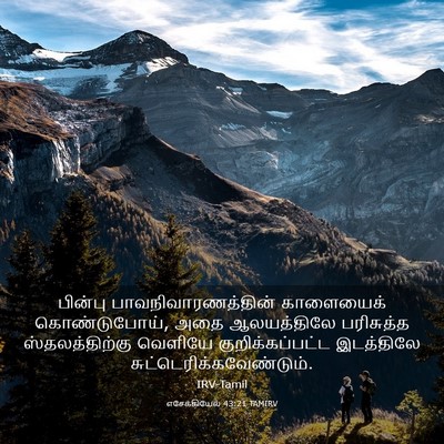 Picture 03 - எசேக்கியேல் 43:21 TAMIRV - பின்பு - Bible Verse Picture