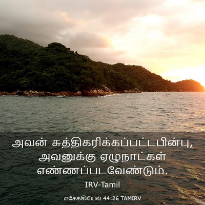 Picture 03 - எசேக்கியேல் 44:26 TAMIRV - அவன் - Bible Verse Picture
