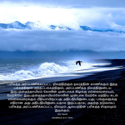Picture 03 - எசேக்கியேல் 48:21 TAMIRV - பரிசுத்த - Bible Verse Picture