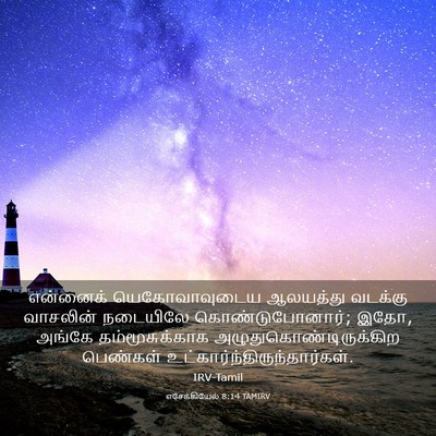 Picture 03 - எசேக்கியேல் 8:14 TAMIRV - என்னைக் - Bible Verse Picture