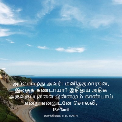 Picture 03 - எசேக்கியேல் 8:15 TAMIRV - அப்பொழுது அவர்: - Bible Verse Picture
