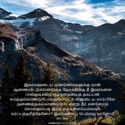 Picture 03 - எண்ணாகமம் 11:12 TAMIRV - இவர்களுடைய - Bible Verse Picture