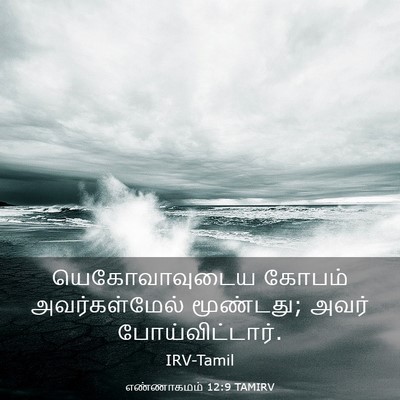 Picture 03 - எண்ணாகமம் 12:9 TAMIRV - யெகோவாவுடைய கோபம் - Bible Verse Picture