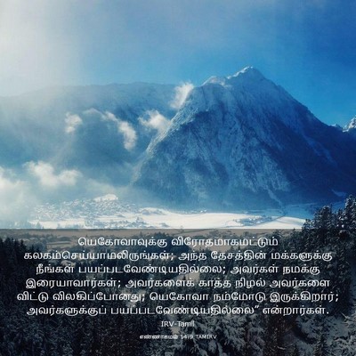 Picture 03 - எண்ணாகமம் 14:9 TAMIRV - யெகோவாவுக்கு - Bible Verse Picture