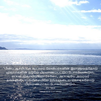 Picture 03 - எண்ணாகமம் 2:17 TAMIRV - “பின்பு - Bible Verse Picture