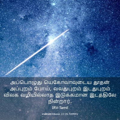 Picture 03 - எண்ணாகமம் 22:26 TAMIRV - அப்பொழுது - Bible Verse Picture