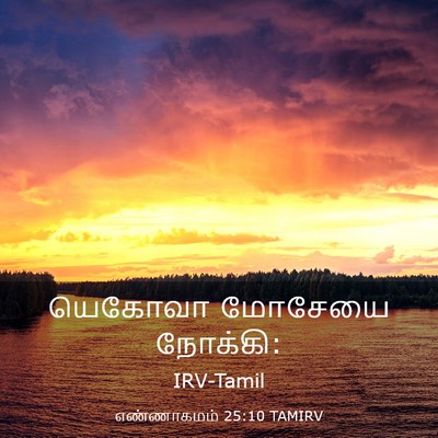 Picture 03 - எண்ணாகமம் 25:10 TAMIRV - யெகோவா மோசேயை - Bible Verse Picture