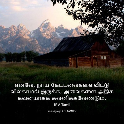 Picture 03 - எபிரெயர் 2:1 TAMIRV - எனவே, நாம் - Bible Verse Picture