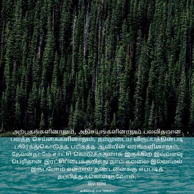 Picture 03 - எபிரெயர் 2:4 TAMIRV -  - Bible Verse Picture