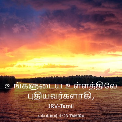 Picture 03 - எபேசியர் 4:23 TAMIRV - உங்களுடைய - Bible Verse Picture