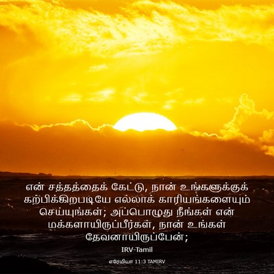 Picture 03 - எரேமியா 11:3 TAMIRV - என் சத்தத்தைக் - Bible Verse Picture