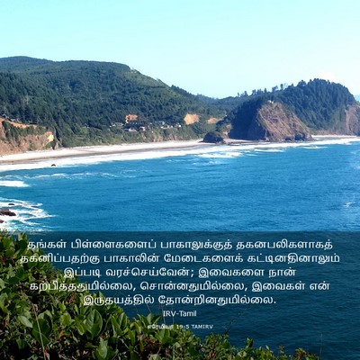 Picture 03 - எரேமியா 19:5 TAMIRV - தங்கள் - Bible Verse Picture