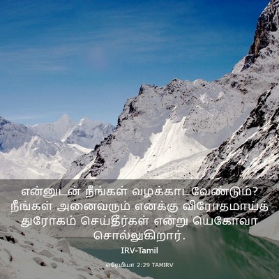 Picture 03 - எரேமியா 2:29 TAMIRV - என்னுடன் நீங்கள் - Bible Verse Picture