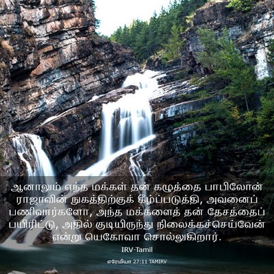 Picture 03 - எரேமியா 27:11 TAMIRV - ஆனாலும் எந்த - Bible Verse Picture