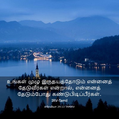Picture 03 - எரேமியா 29:13 TAMIRV - உங்கள் முழு - Bible Verse Picture