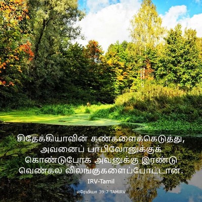 Picture 03 - எரேமியா 39:7 TAMIRV - சிதேக்கியாவின் - Bible Verse Picture