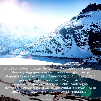 Picture 03 - எரேமியா 40:8 TAMIRV - அவர்கள் - Bible Verse Picture