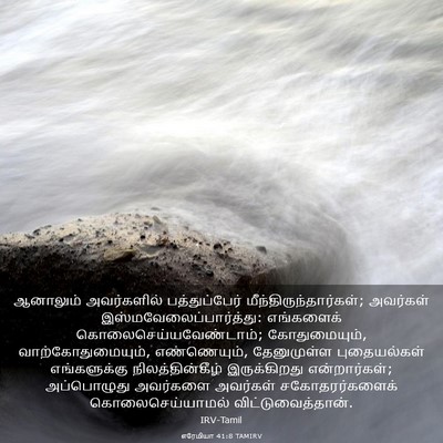 Picture 03 - எரேமியா 41:8 TAMIRV - ஆனாலும் அவர்களில் - Bible Verse Picture