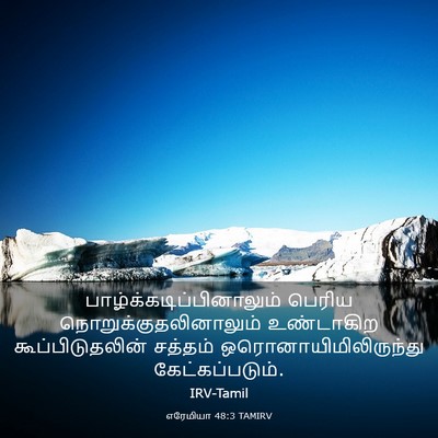 Picture 03 - எரேமியா 48:3 TAMIRV -  - Bible Verse Picture