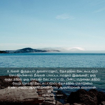 Picture 03 - எரேமியா 51:46 TAMIRV - உங்கள் இருதயம் - Bible Verse Picture