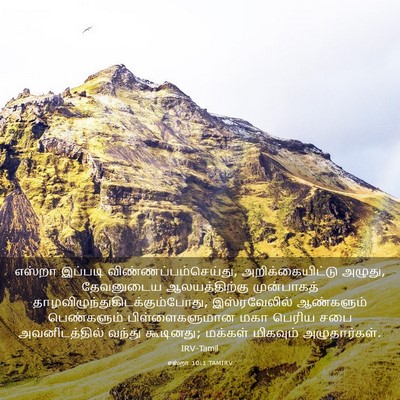 Picture 03 - எஸ்றா 10:1 TAMIRV - எஸ்றா இப்படி - Bible Verse Picture