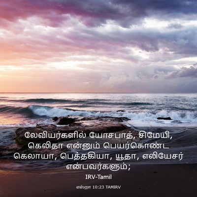 Picture 03 - எஸ்றா 10:23 TAMIRV - லேவியர்களில் - Bible Verse Picture