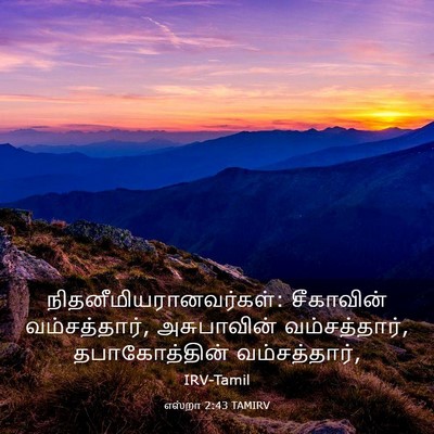 Picture 03 - எஸ்றா 2:43 TAMIRV -  - Bible Verse Picture