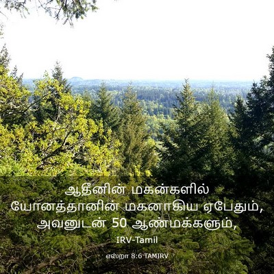 Picture 03 - எஸ்றா 8:6 TAMIRV - ஆதீனின் மகன்களில் - Bible Verse Picture