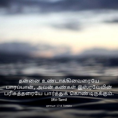 Picture 03 - ஏசாயா 17:8 TAMIRV - தன்னை - Bible Verse Picture