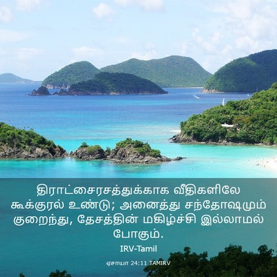 Picture 03 - ஏசாயா 24:11 TAMIRV -  - Bible Verse Picture