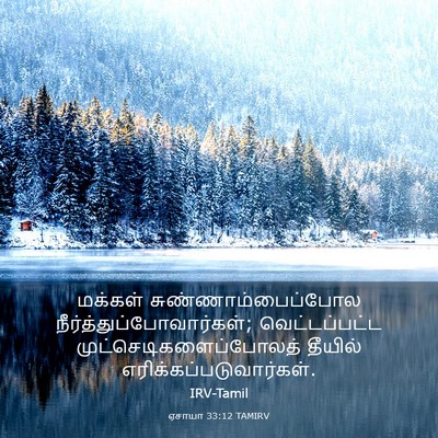 Picture 03 - ஏசாயா 33:12 TAMIRV - மக்கள் - Bible Verse Picture
