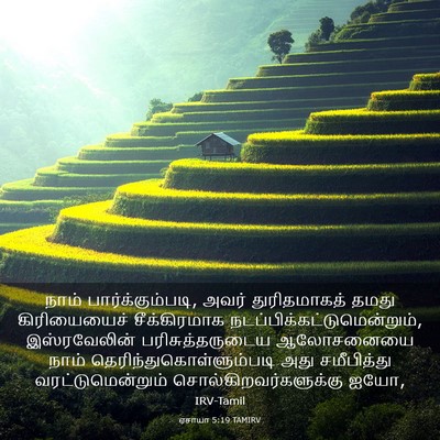 Picture 03 - ஏசாயா 5:19 TAMIRV - நாம் - Bible Verse Picture