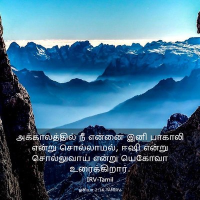 Picture 03 - ஓசியா 2:16 TAMIRV - அக்காலத்தில் நீ - Bible Verse Picture