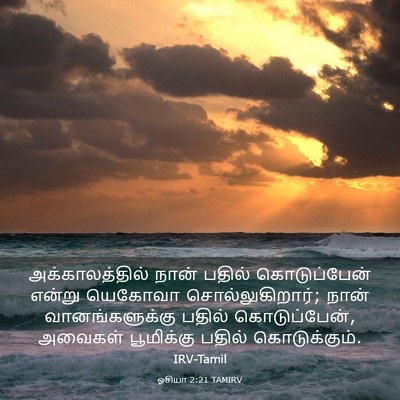 Picture 03 - ஓசியா 2:21 TAMIRV - அக்காலத்தில் நான் - Bible Verse Picture