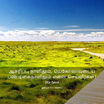 Picture 03 - ஓசியா 9:5 TAMIRV - ஆசரிப்பு - Bible Verse Picture