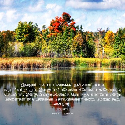 Picture 03 - சகரியா 1:17 TAMIRV - இன்னும் என் - Bible Verse Picture
